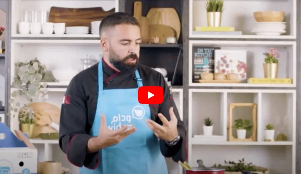 Enjoy Widam’s recipes with Captain Chef Hassan Al Ibrahim